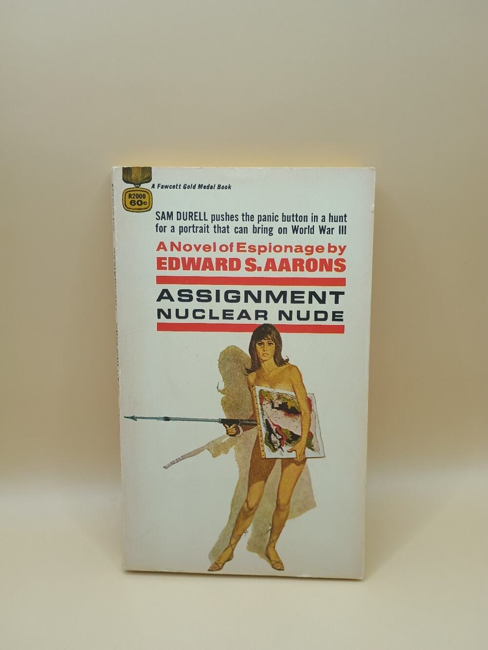 Assignment: Nuclear Nude by Edward S. Aarons - vintage 1968 PBO, McGinnis GGA